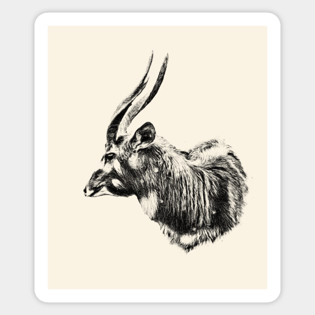 Sitatunga Sticker by Guardi